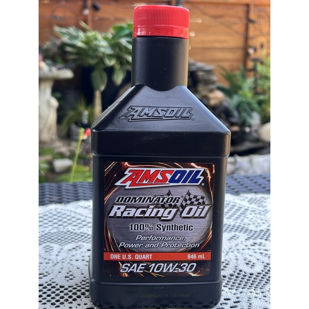 AMSOIL Dominator Racing Oil SAE 10W-30 100% Synthetic 1 Quart NEW Sealed